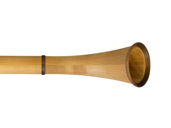 Alphorn 3-teilig Kirsche, Fis/Ges und F komplett – Bild 5