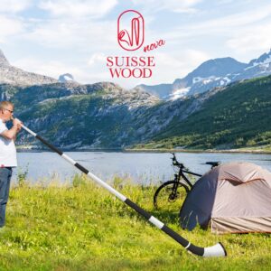 Suissewood Nova Traveler Muuh schwarz-weiss